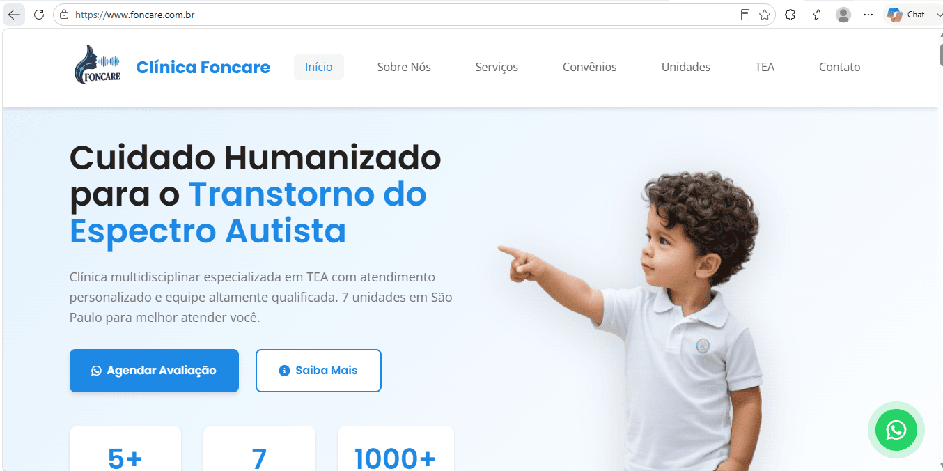 Representacao visual do projeto Foncare